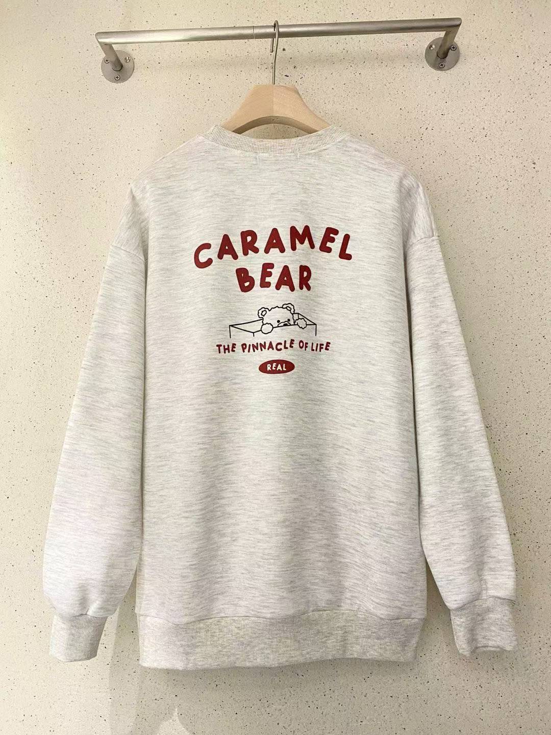 BLACK SUGAR-블랙슈가-T韓國直郵㊣女裝新款休閑熱賣衛衣BLACK SUGAR衛衣圖色1