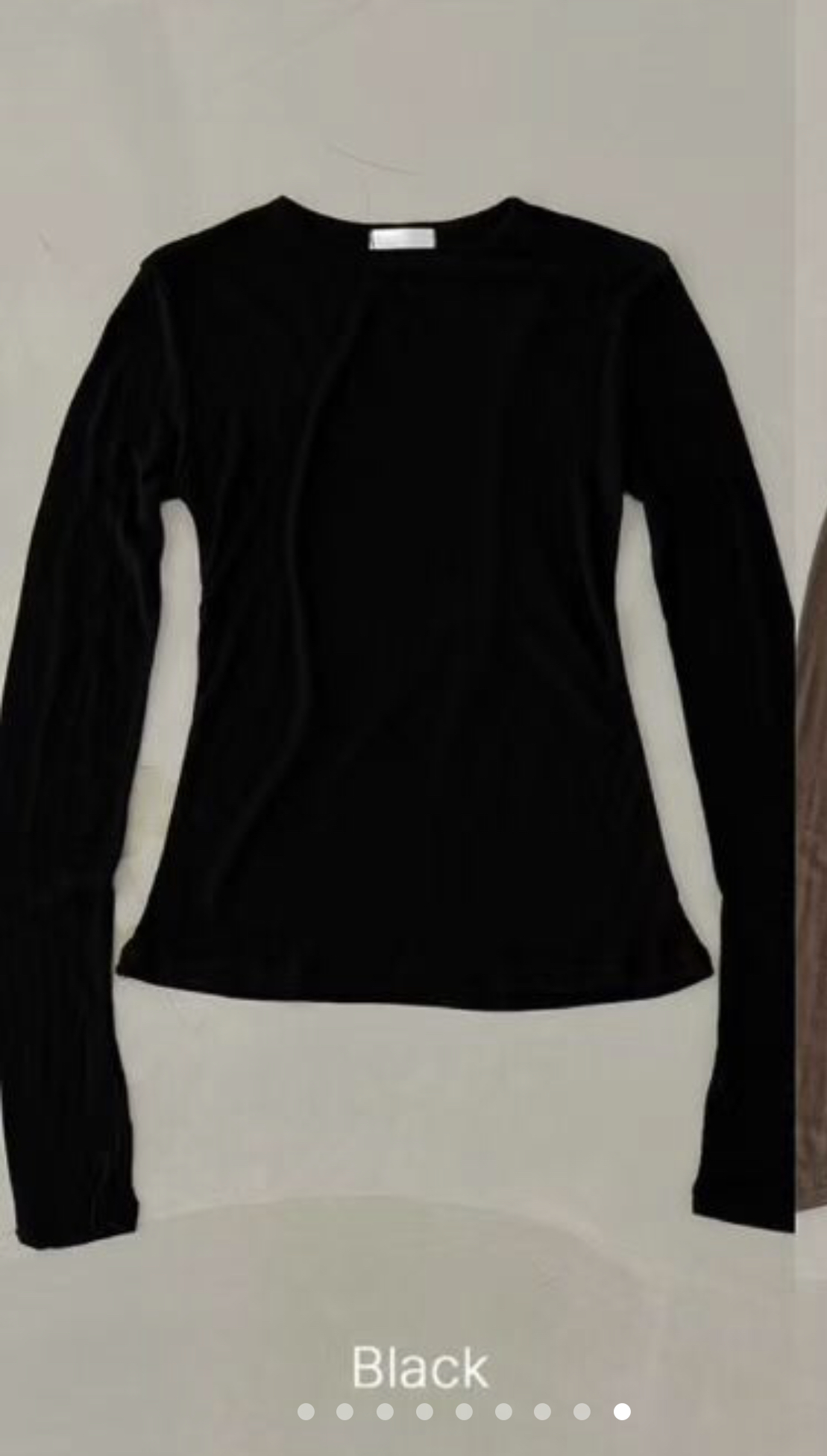 INBIBLE東大門㊣直郵女士新品推薦休閑人氣職業熱賣長袖T恤INBIBLE長袖T恤圖色4