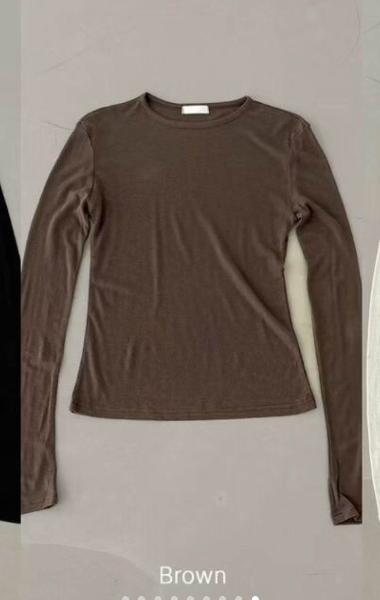 INBIBLE東大門㊣直郵女士新品推薦休閑人氣職業熱賣長袖T恤INBIBLE長袖T恤圖色5