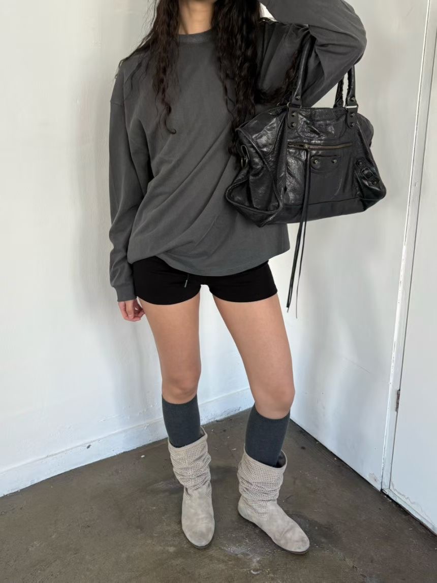 INBIBLE東大門㊣實拍女士新款休閑熱賣人氣真品職業長袖T恤INBIBLE長袖T恤圖色2