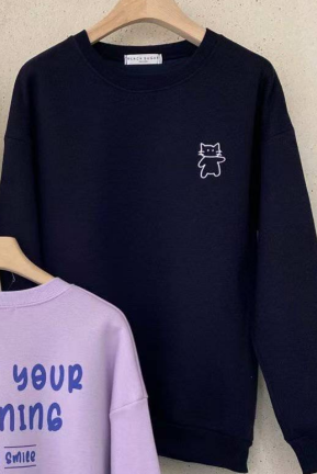 BLACK SUGAR-블랙슈가-T韓國直郵㊣女裝新款人氣職業衛衣BLACK SUGAR衛衣圖色3