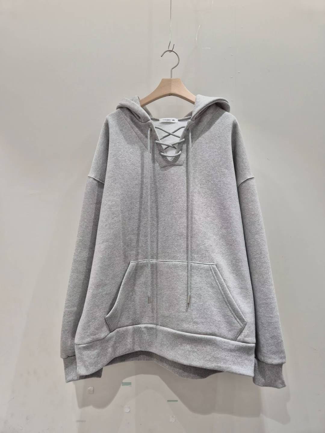 CHERRY YA東大門㊣實拍女士新款人氣時尚真品休閑職業衛衣CHERRY YA衛衣圖色2