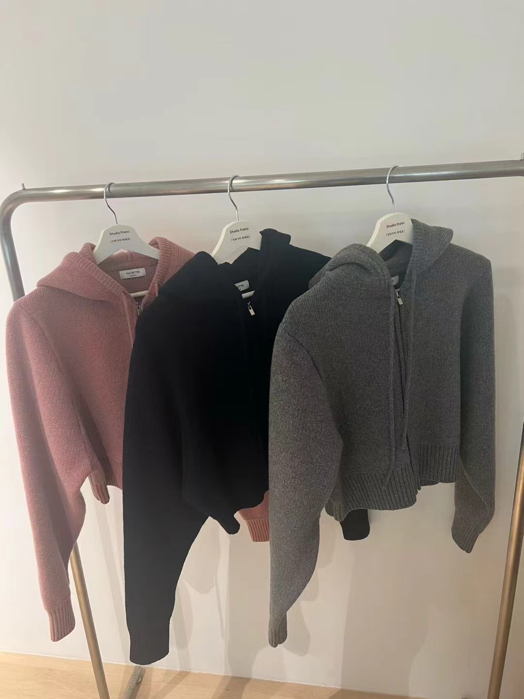 WAYBETTER韓國代購㊣女士新款25秋冬時尚職業真品休閑針織衫WAYBETTER針織衫