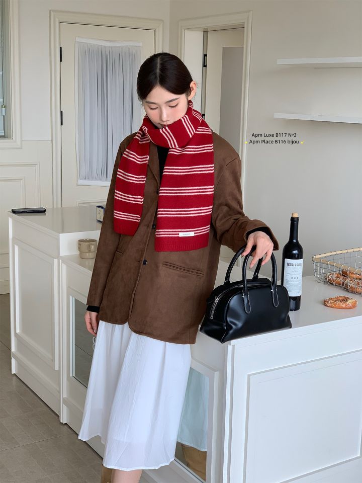 N3東大門㊣代購女裝新品真品熱賣時尚休閑人氣圍巾披肩羊毛N3圍巾/披肩