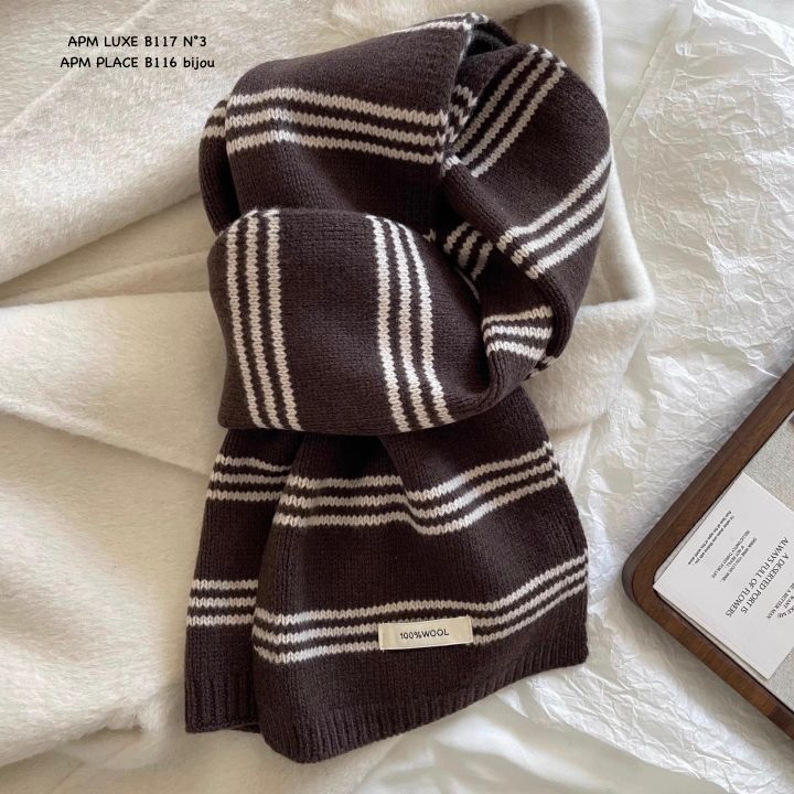 N3東大門㊣代購女裝新品真品熱賣時尚休閑人氣圍巾披肩羊毛N3圍巾/披肩圖色1