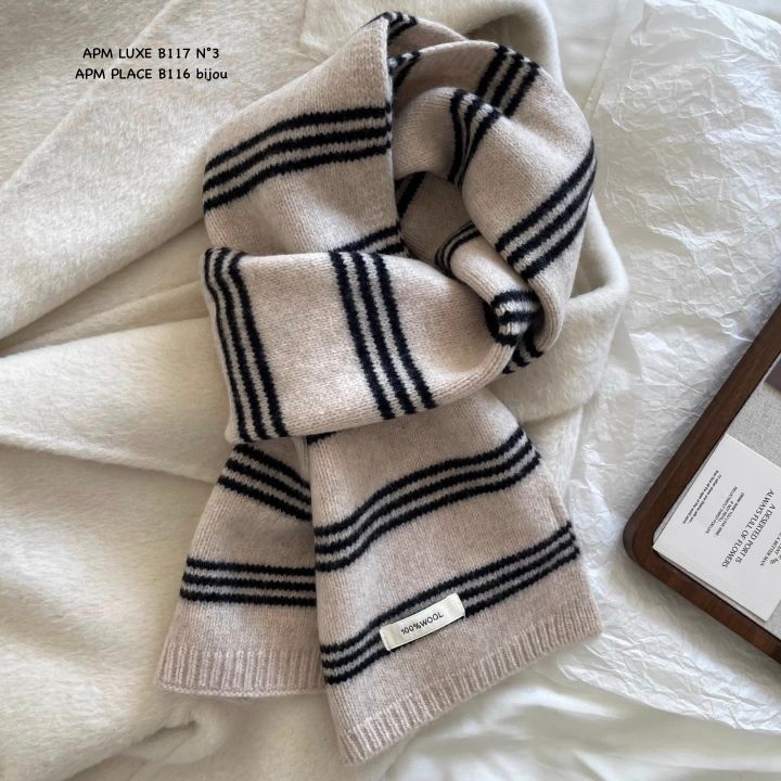 N3東大門㊣代購女裝新品真品熱賣時尚休閑人氣圍巾披肩羊毛N3圍巾/披肩圖色3