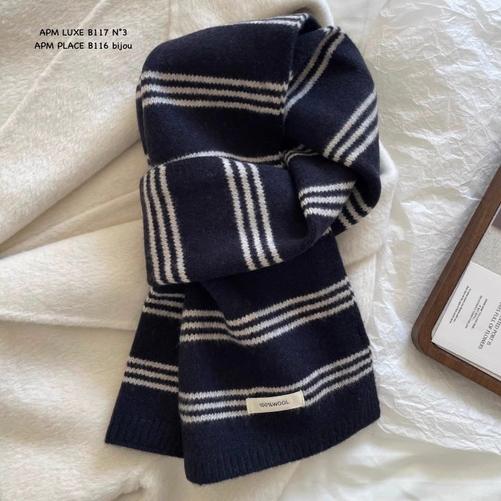 N3東大門㊣代購女裝新品真品熱賣時尚休閑人氣圍巾披肩羊毛N3圍巾/披肩圖色4