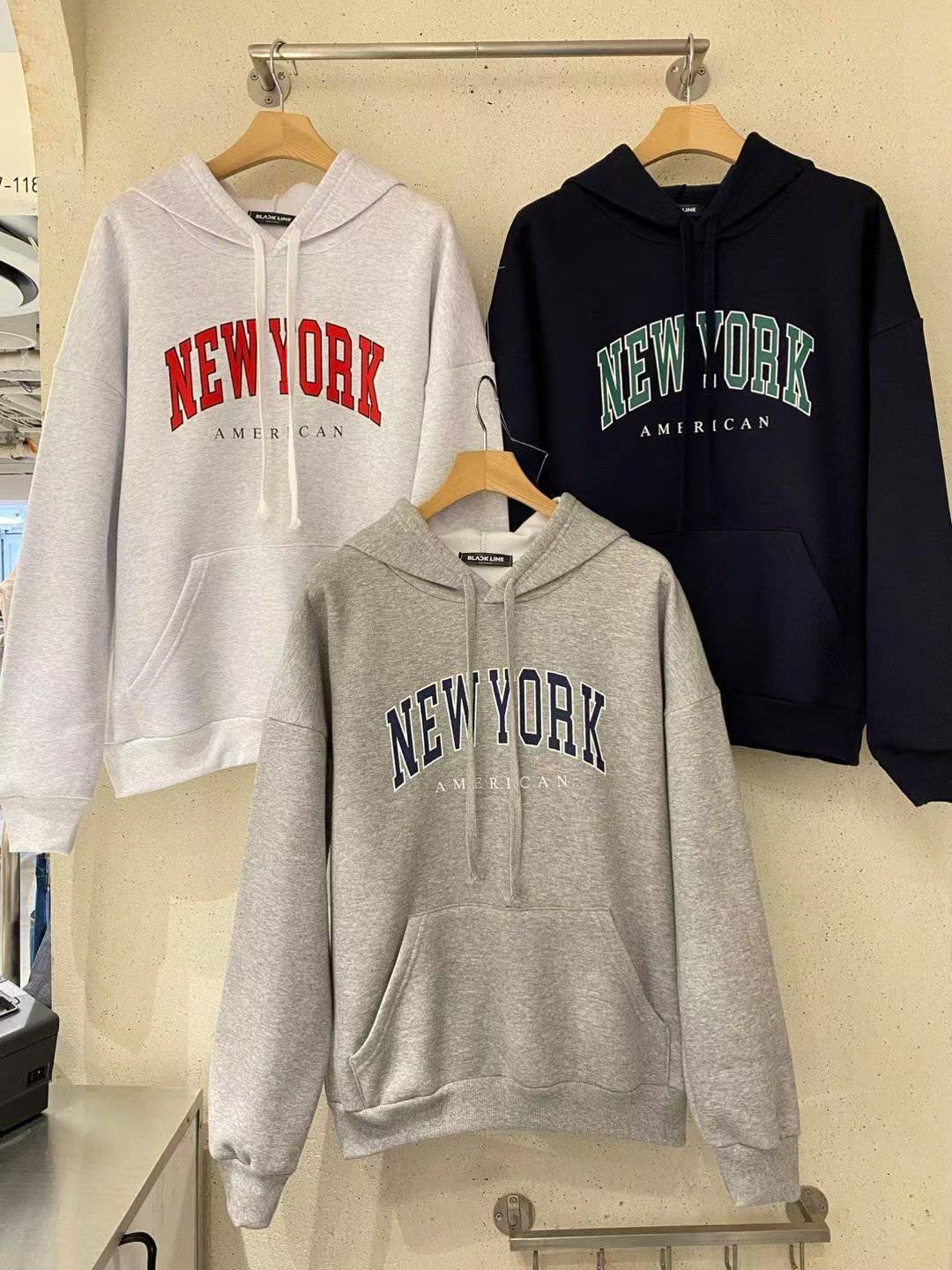 BLACK SUGAR-블랙슈가-T韓國直郵㊣女士新款休閑推薦衛衣BLACK SUGAR衛衣