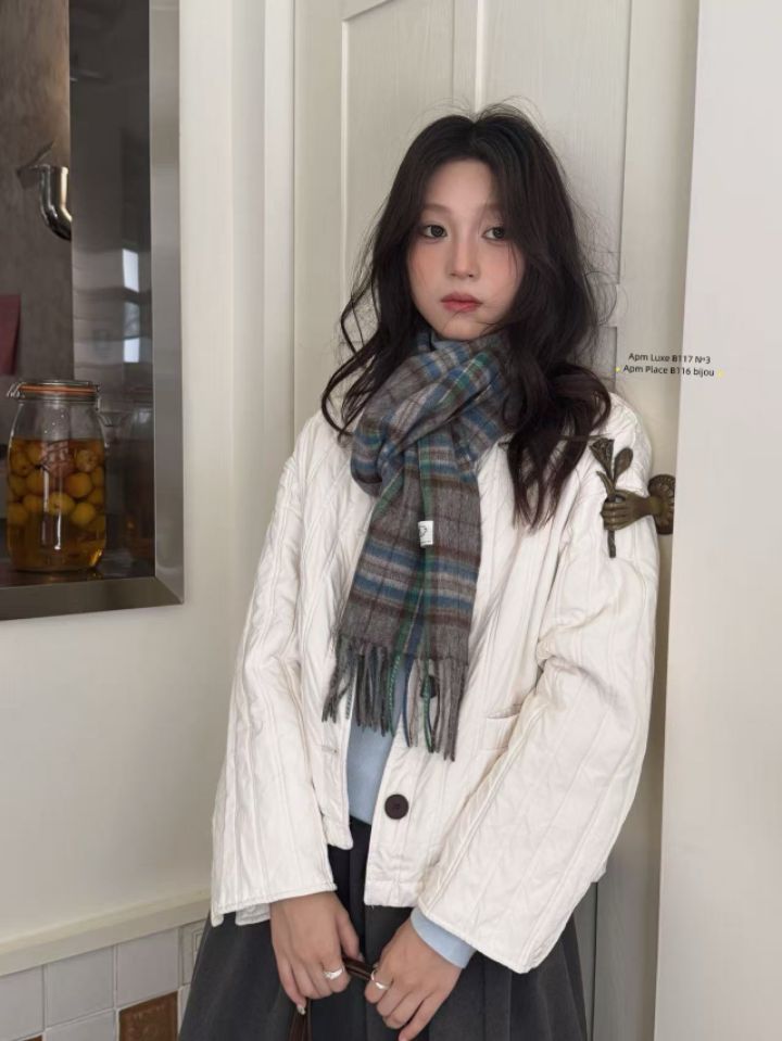 N3東大門㊣代購女裝新款休閑推薦時尚熱賣25秋冬人氣圍巾披肩N3圍巾/披肩