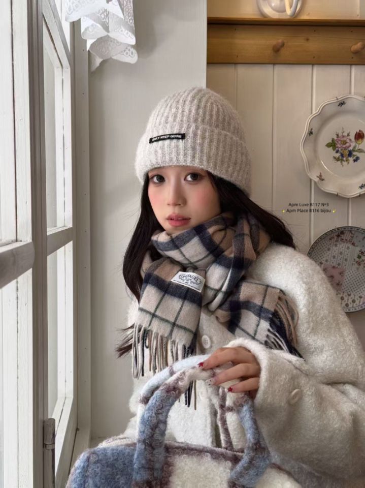 N3東大門㊣代購女裝新款休閑推薦時尚熱賣25秋冬人氣圍巾披肩N3圍巾/披肩