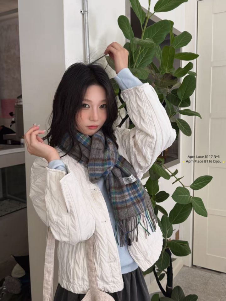 N3東大門㊣代購女裝新款休閑推薦時尚熱賣25秋冬人氣圍巾披肩N3圍巾/披肩