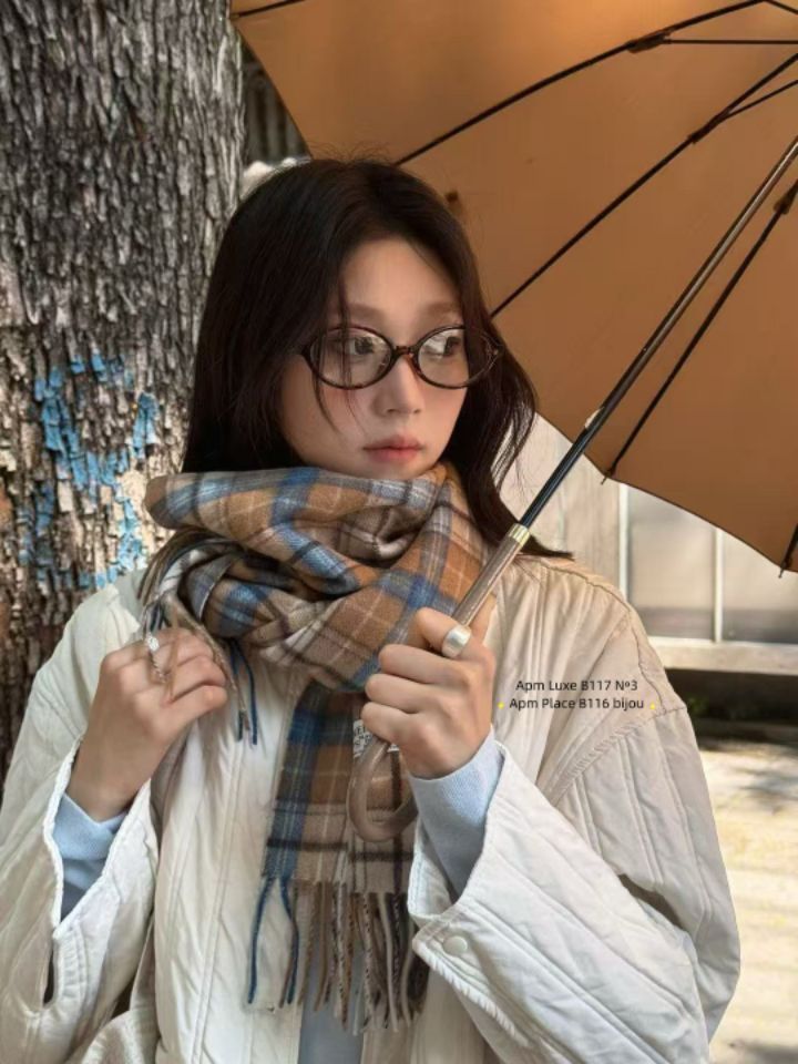 N3東大門㊣代購女裝新款休閑推薦時尚熱賣25秋冬人氣圍巾披肩N3圍巾/披肩