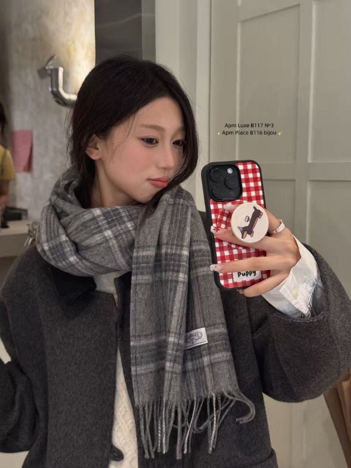 N3東大門㊣代購女裝新款休閑推薦時尚熱賣25秋冬人氣圍巾披肩N3圍巾/披肩