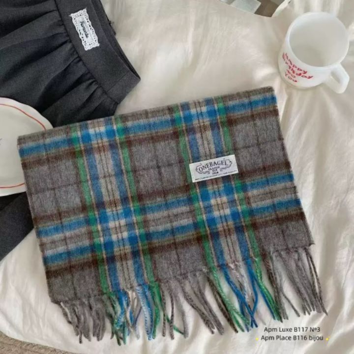 N3東大門㊣代購女裝新款休閑推薦時尚熱賣25秋冬人氣圍巾披肩N3圍巾/披肩圖色3