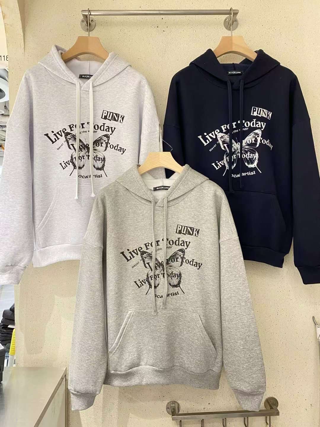 BLACK SUGAR-블랙슈가-T東大門㊣實拍女裝新款時尚熱賣衛衣BLACK SUGAR衛衣