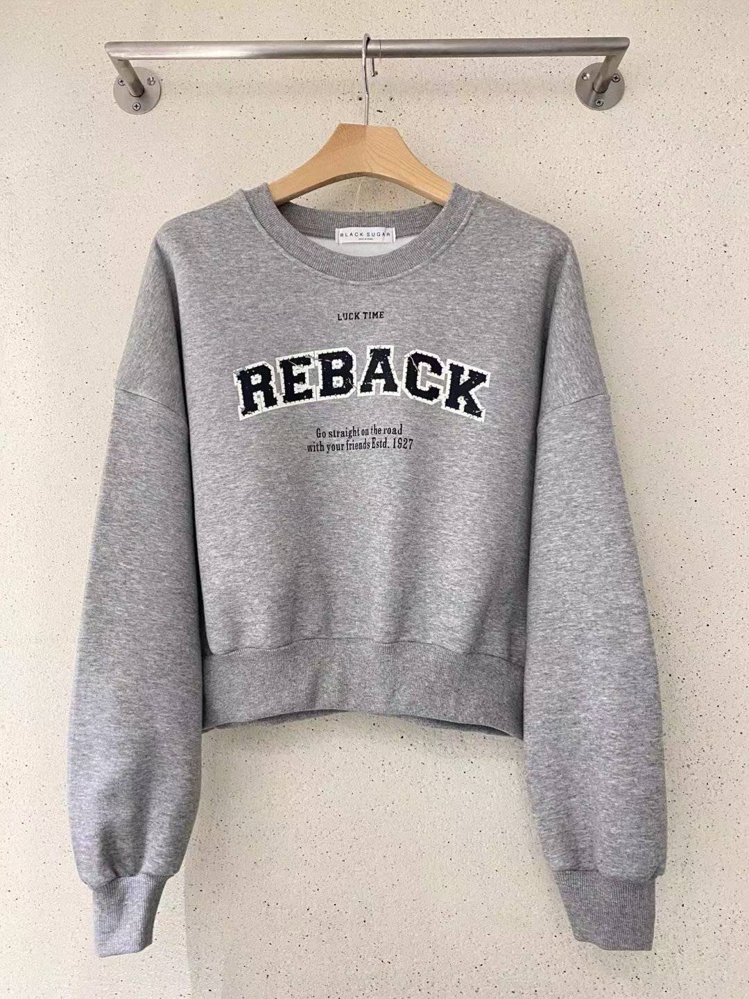 BLACK SUGAR-블랙슈가-T韓國直郵㊣女裝新款25秋冬推薦衛衣BLACK SUGAR衛衣圖色2