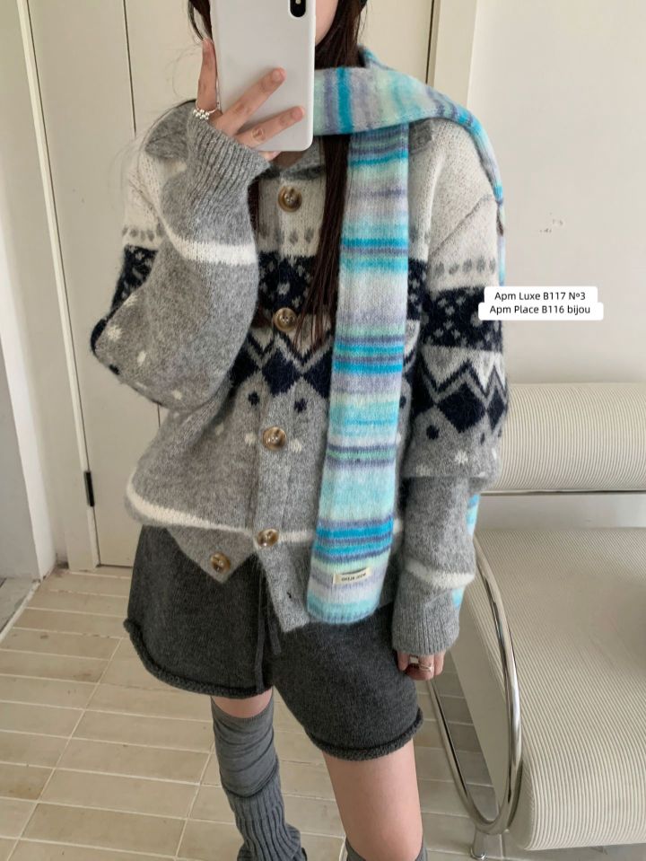 N3東大門㊣直郵女士新款25秋冬時尚推薦休閑人氣圍巾披肩棉N3圍巾/披肩