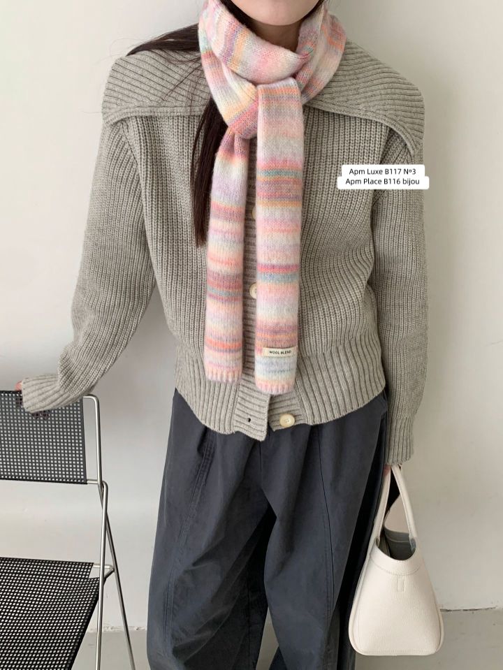 N3東大門㊣直郵女士新款25秋冬時尚推薦休閑人氣圍巾披肩棉N3圍巾/披肩