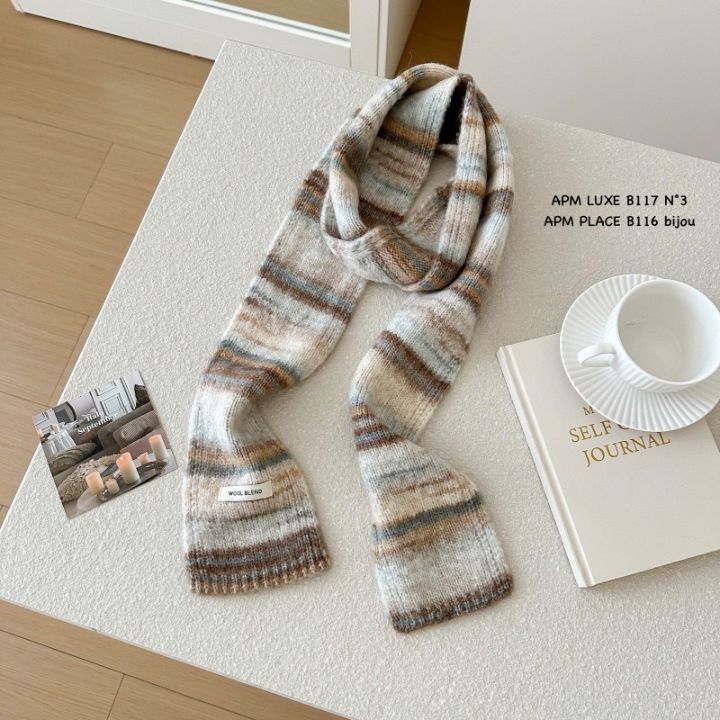 N3東大門㊣直郵女士新款25秋冬時尚推薦休閑人氣圍巾披肩棉N3圍巾/披肩圖色3