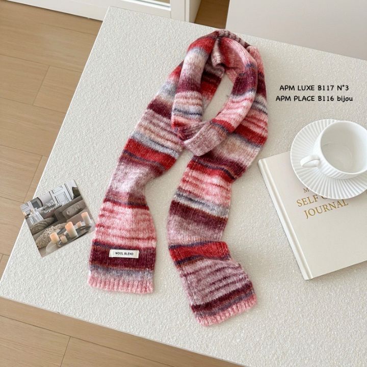 N3東大門㊣直郵女士新款25秋冬時尚推薦休閑人氣圍巾披肩棉N3圍巾/披肩圖色4