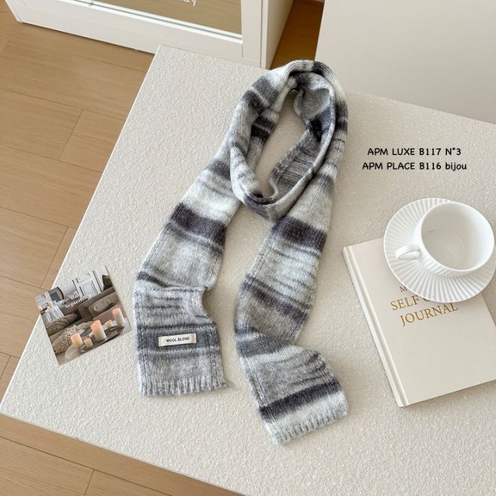 N3東大門㊣直郵女士新款25秋冬時尚推薦休閑人氣圍巾披肩棉N3圍巾/披肩圖色5