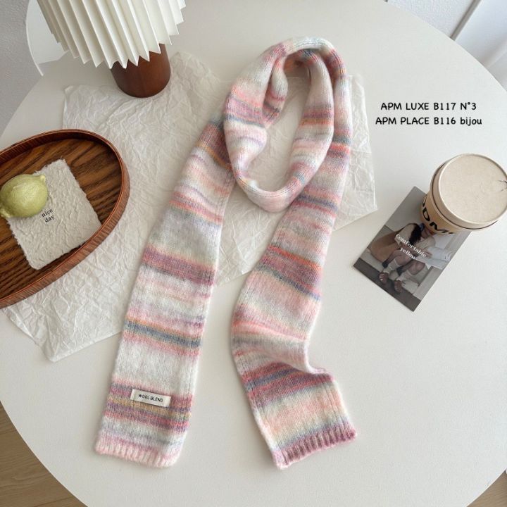 N3東大門㊣直郵女士新款25秋冬時尚推薦休閑人氣圍巾披肩棉N3圍巾/披肩圖色7