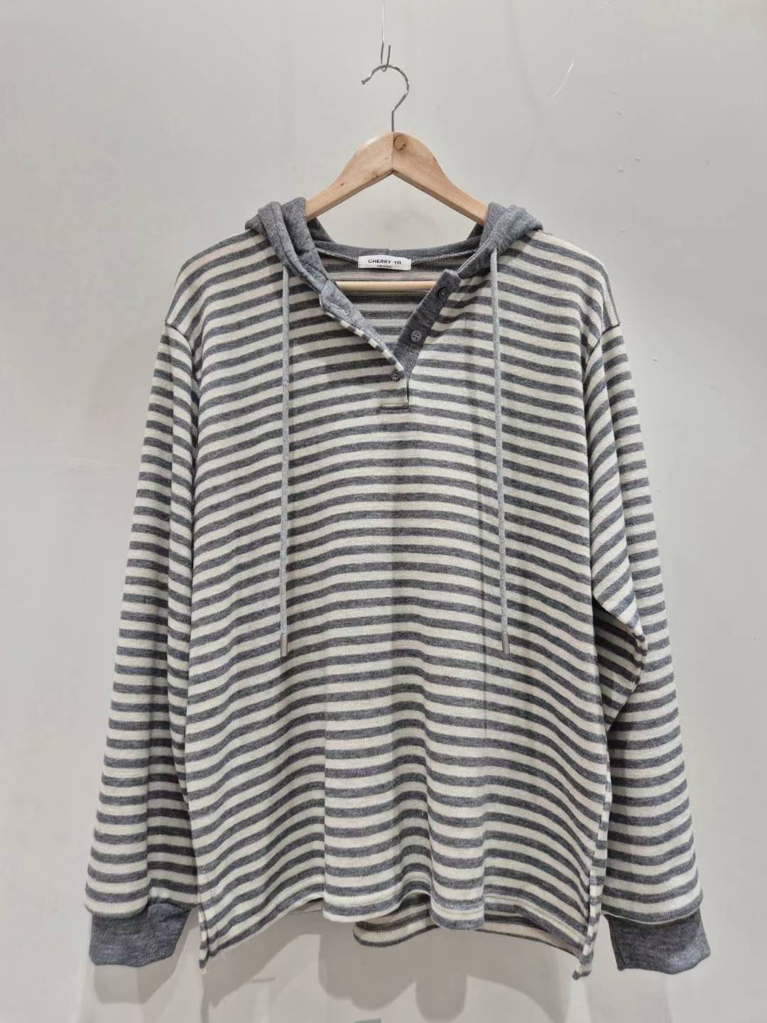 CHERRY YA東大門㊣實拍女裝新款真品人氣職業時尚衛衣兜帽CHERRY YA衛衣圖色1