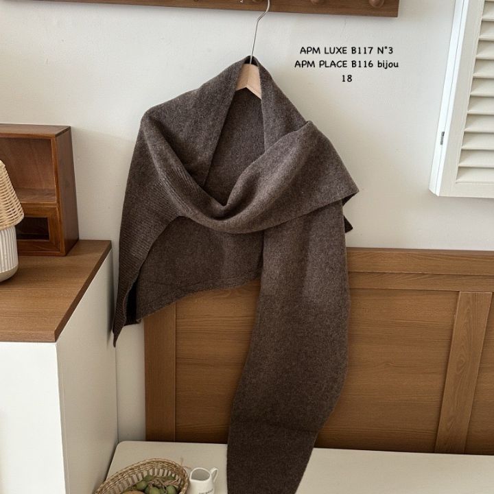 N3東大門㊣直郵女士新款時尚職業休閑熱賣圍巾披肩羊毛披肩N3圍巾/披肩圖色4