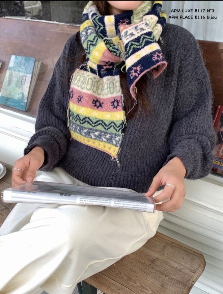 N3韓國直郵㊣女士新品時尚25秋冬人氣休閑熱賣推薦圍巾披肩N3圍巾/披肩