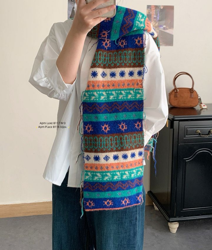 N3韓國直郵㊣女士新品時尚25秋冬人氣休閑熱賣推薦圍巾披肩N3圍巾/披肩