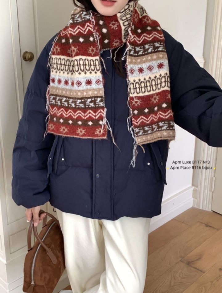 N3韓國直郵㊣女士新品時尚25秋冬人氣休閑熱賣推薦圍巾披肩N3圍巾/披肩