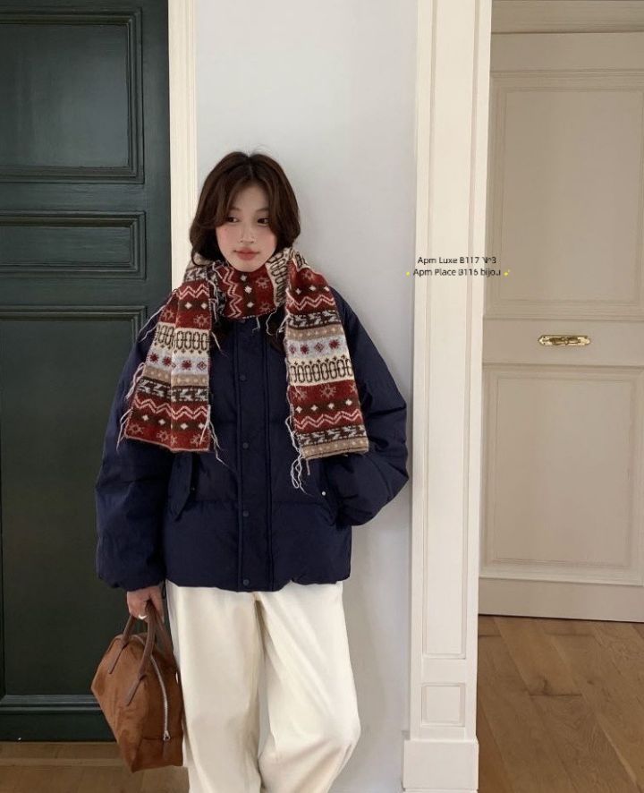 N3韓國直郵㊣女士新品時尚25秋冬人氣休閑熱賣推薦圍巾披肩N3圍巾/披肩