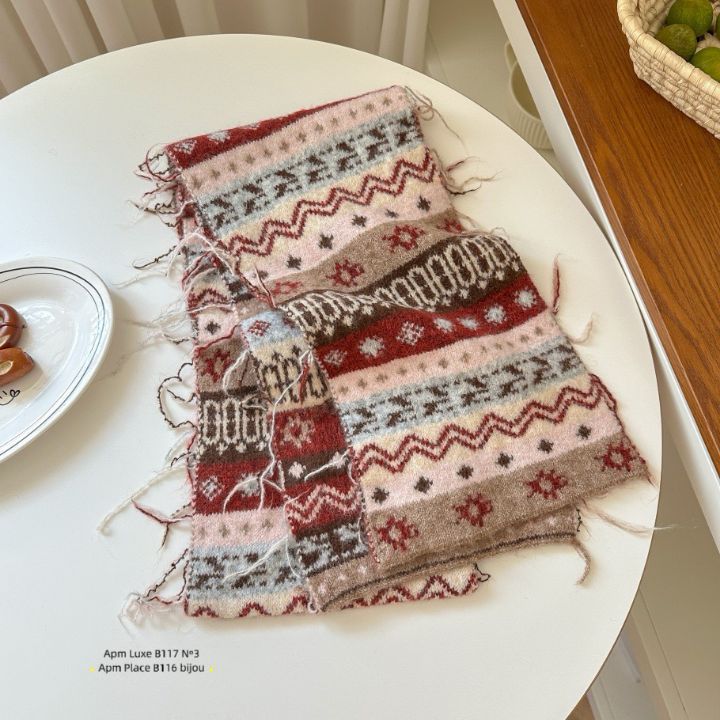 N3韓國直郵㊣女士新品時尚25秋冬人氣休閑熱賣推薦圍巾披肩N3圍巾/披肩圖色1