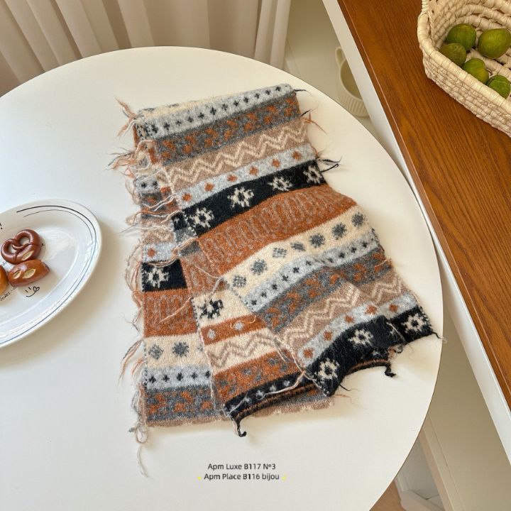 N3韓國直郵㊣女士新品時尚25秋冬人氣休閑熱賣推薦圍巾披肩N3圍巾/披肩圖色5