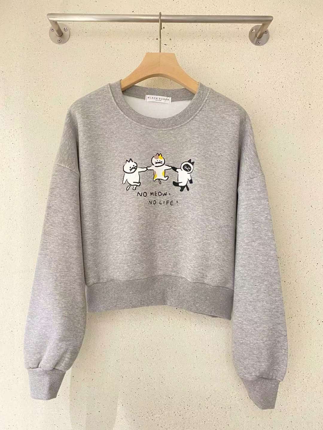 BLACK SUGAR-블랙슈가-T韓國直郵㊣女士新品時尚職業衛衣BLACK SUGAR衛衣圖色3