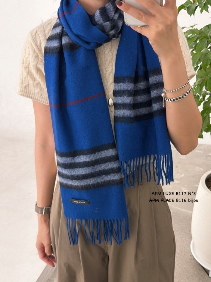 N3韓國直郵㊣女士新品職業推薦人氣真品熱賣時尚圍巾披肩羊毛N3圍巾/披肩