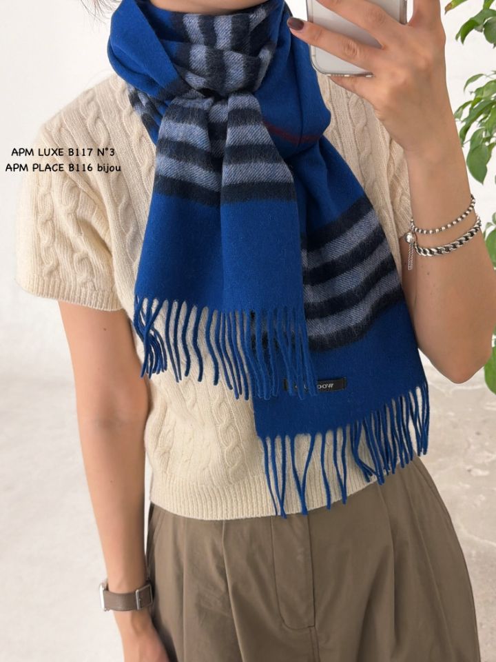 N3韓國直郵㊣女士新品職業推薦人氣真品熱賣時尚圍巾披肩羊毛N3圍巾/披肩