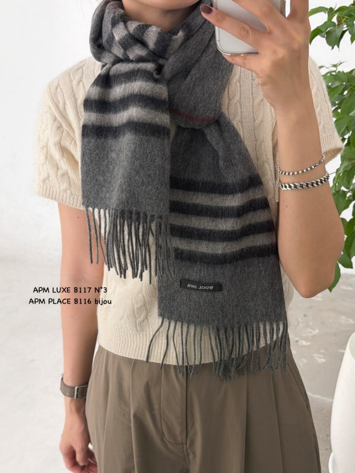 N3韓國直郵㊣女士新品職業推薦人氣真品熱賣時尚圍巾披肩羊毛N3圍巾/披肩