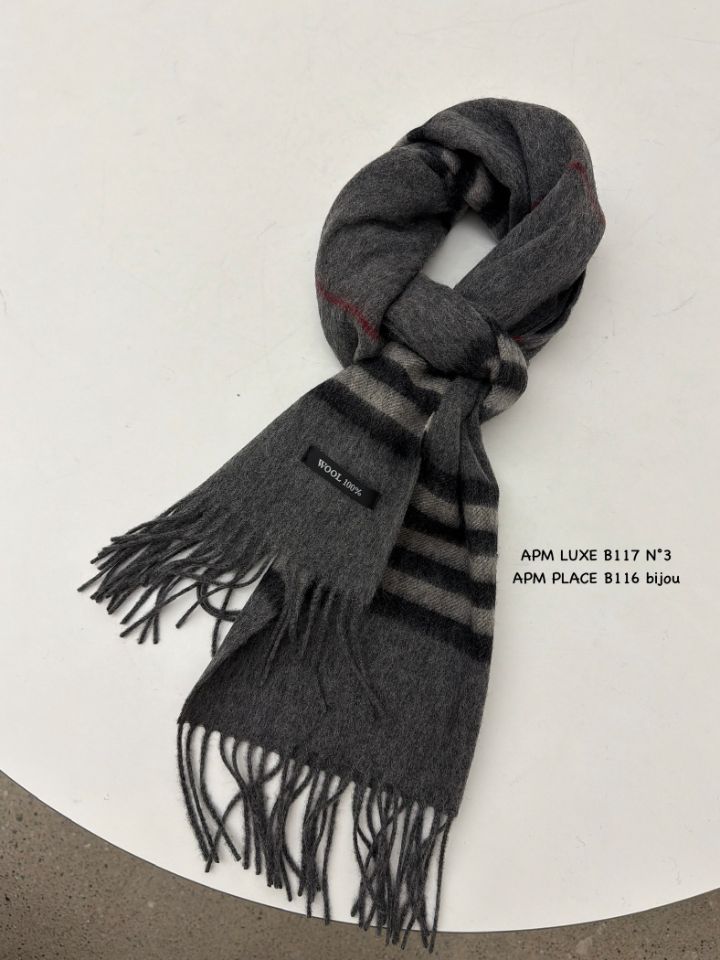 N3韓國直郵㊣女士新品職業推薦人氣真品熱賣時尚圍巾披肩羊毛N3圍巾/披肩圖色2