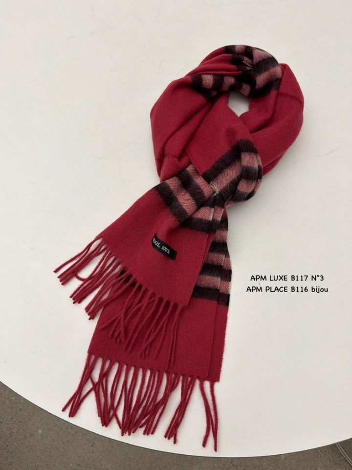 N3韓國直郵㊣女士新品職業推薦人氣真品熱賣時尚圍巾披肩羊毛N3圍巾/披肩圖色7