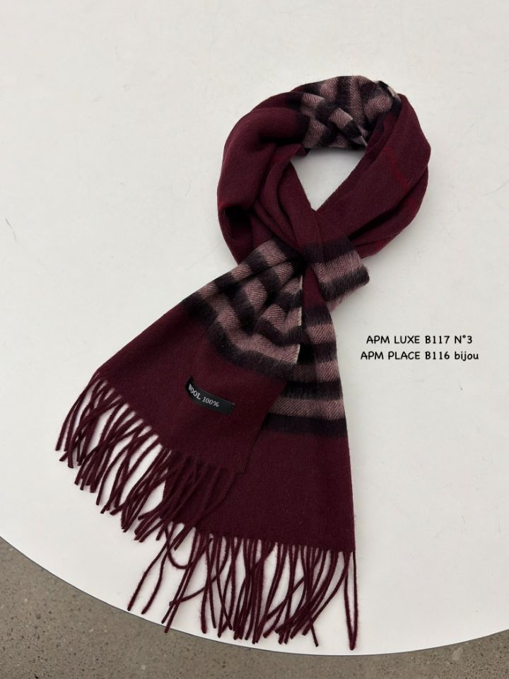 N3韓國直郵㊣女士新品職業推薦人氣真品熱賣時尚圍巾披肩羊毛N3圍巾/披肩圖色10