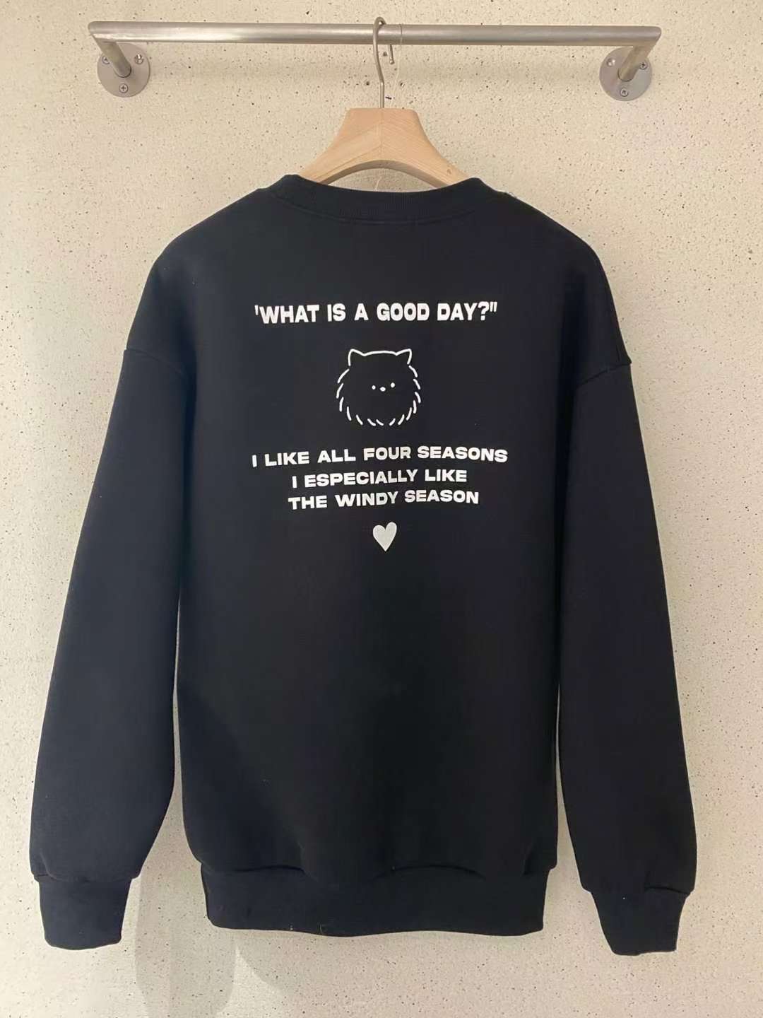 BLACK SUGAR-블랙슈가-T東大門㊣直郵女士新款真品熱賣衛衣BLACK SUGAR衛衣