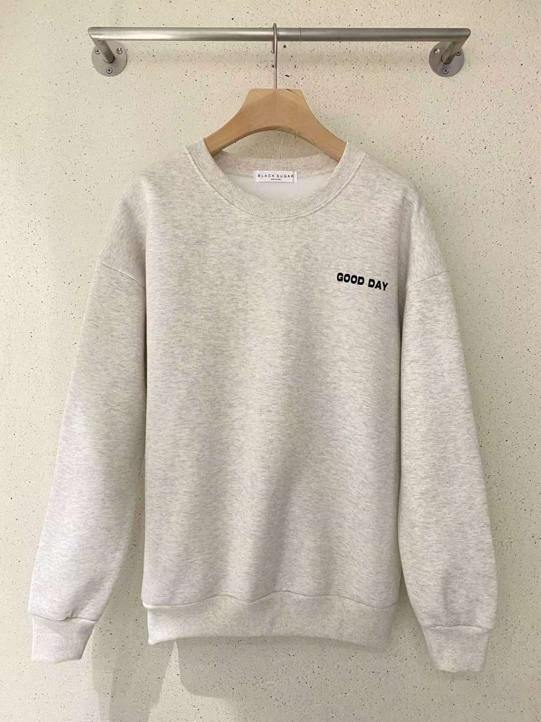 BLACK SUGAR-블랙슈가-T東大門㊣直郵女士新款真品熱賣衛衣BLACK SUGAR衛衣圖色1