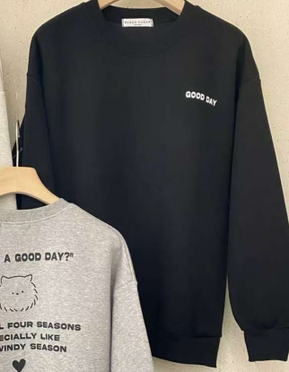 BLACK SUGAR-블랙슈가-T東大門㊣直郵女士新款真品熱賣衛衣BLACK SUGAR衛衣圖色3