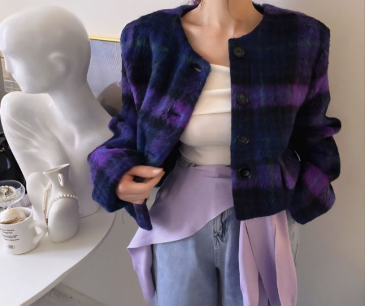 FEMME東大門㊣直郵女裝新品推薦休閑25秋冬熱賣人氣時尚夾克FEMME夾克