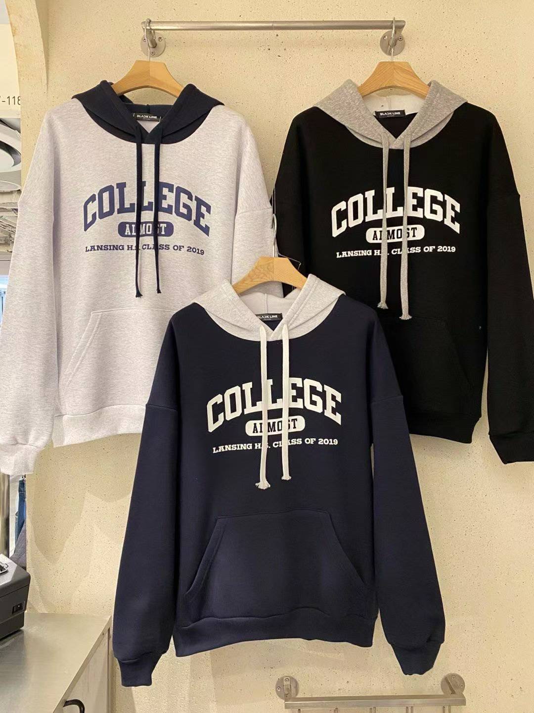 BLACK SUGAR-블랙슈가-T東大門㊣實拍女士新款人氣職業衛衣BLACK SUGAR衛衣