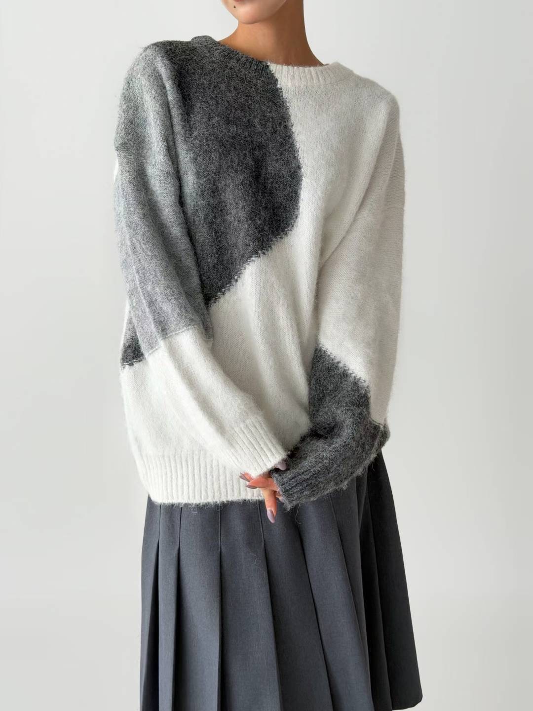 CHERRY YA韓國代購㊣女裝新款熱賣人氣休閑職業真品25秋冬毛衣CHERRY YA毛衣