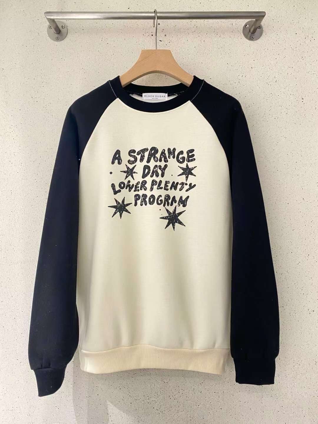 BLACK SUGAR-블랙슈가-T東大門㊣實拍女士新款職業推薦衛衣BLACK SUGAR衛衣圖色1