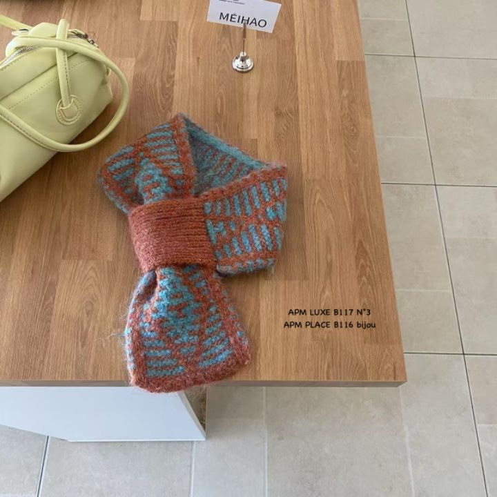 N3韓國代購㊣女士新品推薦熱賣人氣休閑時尚職業真品圍巾披肩N3圍巾/披肩圖色5