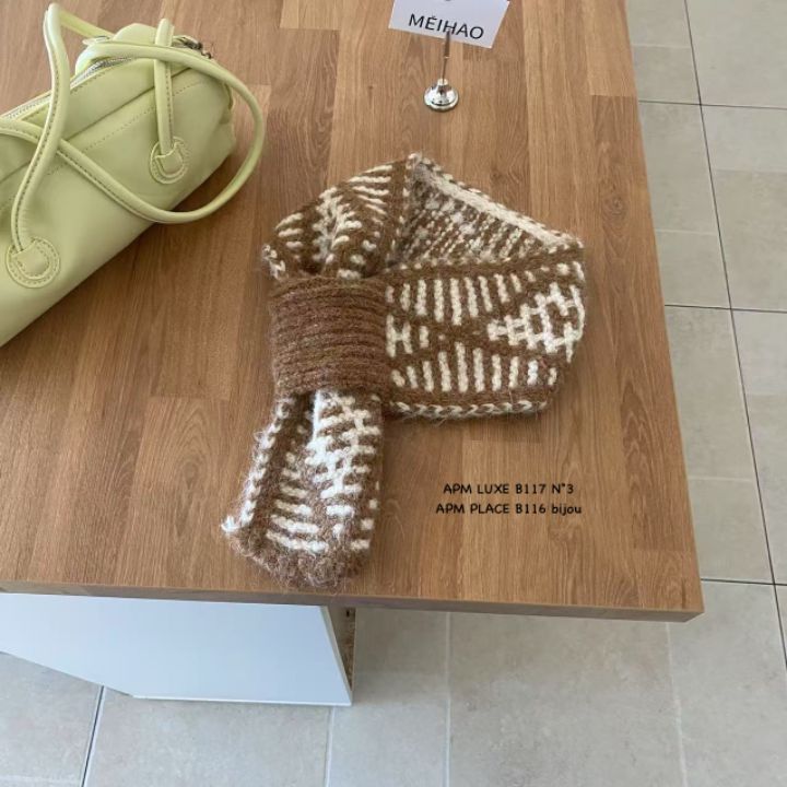 N3韓國代購㊣女士新品推薦熱賣人氣休閑時尚職業真品圍巾披肩N3圍巾/披肩圖色8